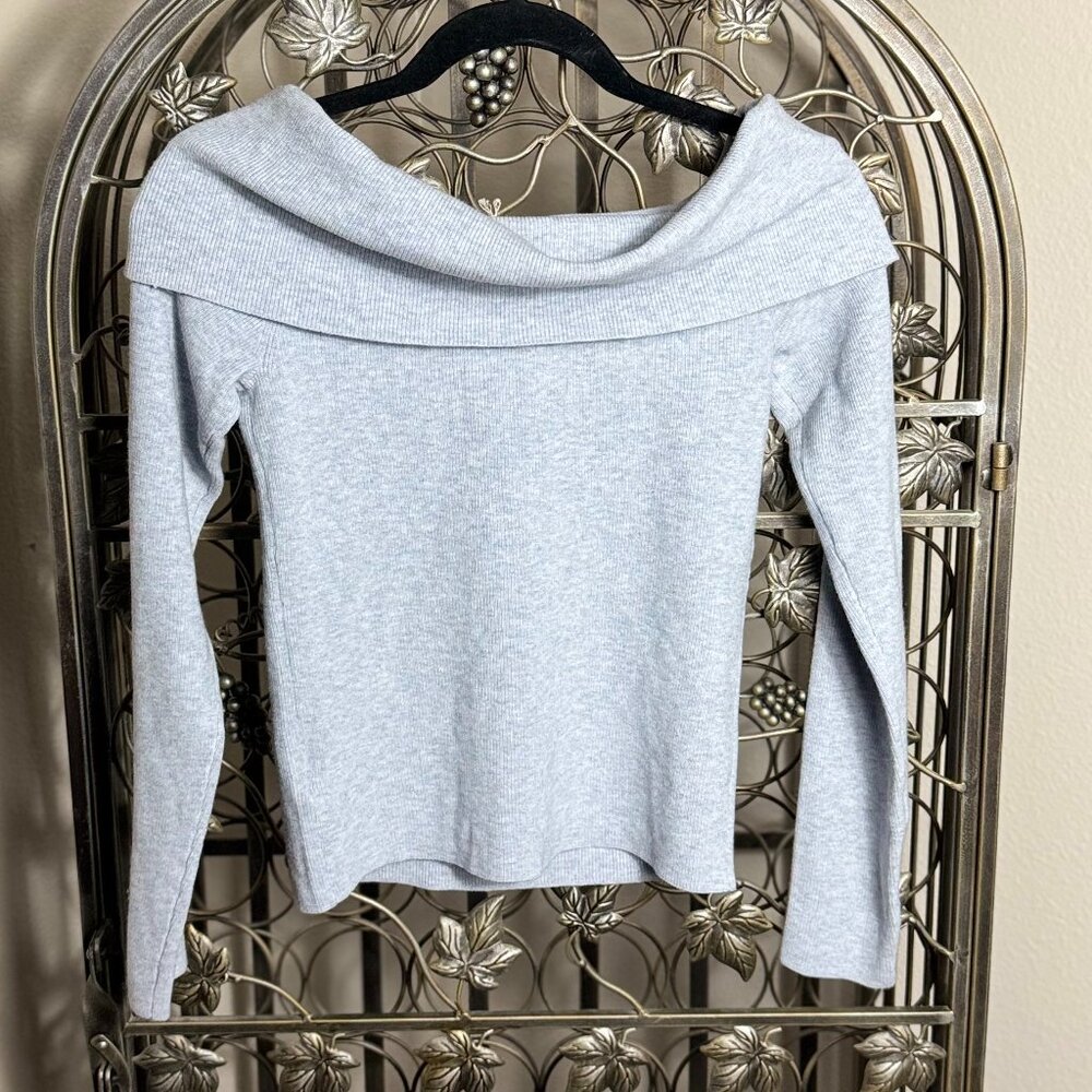 Wilfred Nola Boat Neck Sweater – Heather Chrome – Size Large – New With Tags